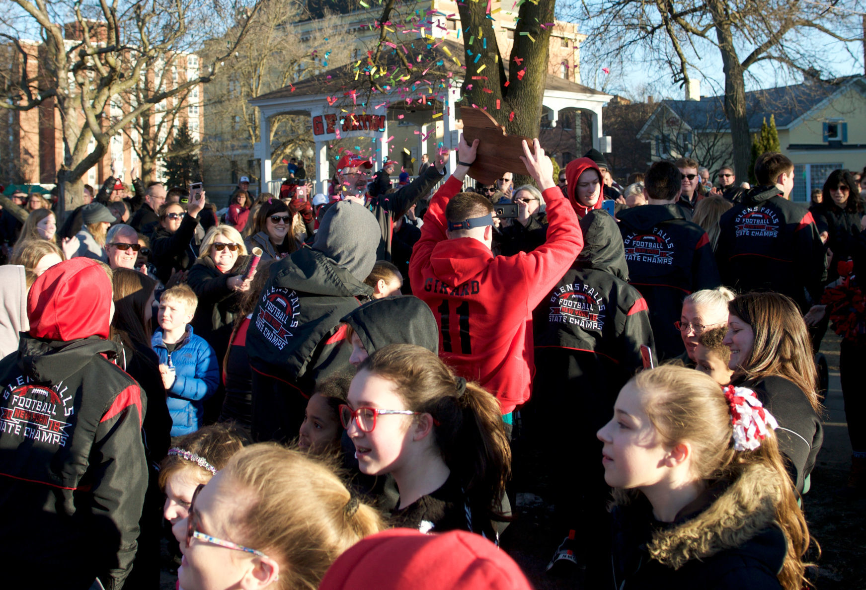 GF basketball parade